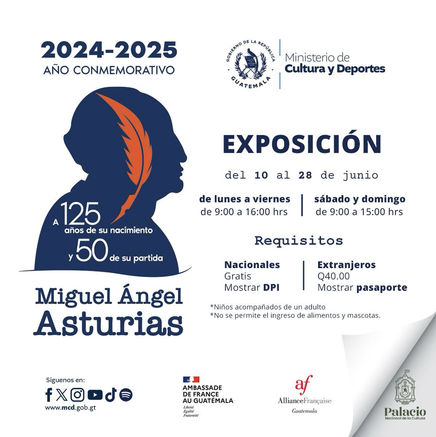 Exposición de Miguel Ángel Asturias